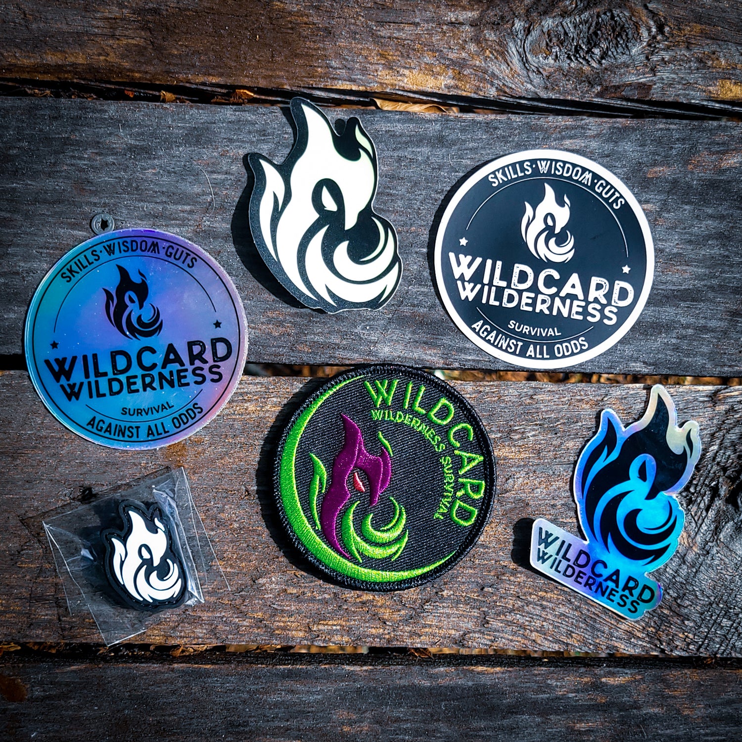 Wildcard Sticker or Patch